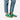 Moodeshop Hoff Bridge mk2 green suede and nylon running sneakers with gum sole and memory foam insole.