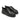 Chaussures homme Kleman Major en cuir noir avec semelle gomme antidérapante, disponibles chez moodeshop