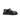 Mocassin à boucle moodeshop en cuir glacé noir avec semelle épaisse crantée ultra légère