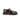 Mocassin à boucle Maison toufet Dolores en cuir glacé whisky et empiècement façon poulain sur semelle crantée