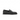 Mocassin Pavement Elmira noir en cuir façon croco avec semelle plate artisanale disponible chez moodeshop