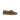 Mocassin Nahua moodeshop en cuir vieilli marron avec lacets et semelle en caoutchouc naturel