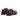 Mocassins à boucle Maison toufet en cuir glacé whisky avec semelle crantée, vendus par moodeshop
