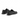 Mocassins Pavement moodeshop noirs en cuir façon croco avec talon plat, vue arrière