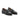 Mocassins artisanaux Billi bi en cuir noir avec détail plissé sur le dessus, disponibles chez moodeshop
