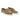 Mocassins moodeshop Bobbies Paris en daim taupe avec semelle contrastante pour un style masculin élégant et confortable
