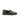 Mocassins Emmy Maison toufet en cuir glacé noir avec détails métalliques argentés, vendus par moodeshop