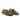 Mocassins Toral Peyton en cuir velours taupe avec doublure en laine chaude, vendus par moodeshop