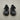 Sneakers Pantanetti 20013G Dark Shadow en cuir de veau noir avec semelle gomme ultralight, vendues chez moodeshop.