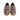 Sneakers Bronx bob-bie de moodeshop en cuir effet serpent couleur stone olive avec fermetures à scratch et semelle gomme