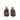Penny loafer Toral moodeshop en cuir vieilli marron avec doublure en fourrure de mouton chaude